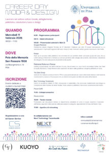 Locandina Career Day Moda - Pisa, 11/02/2026